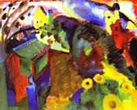 Kandinsky, Wassily - Murnau Garden